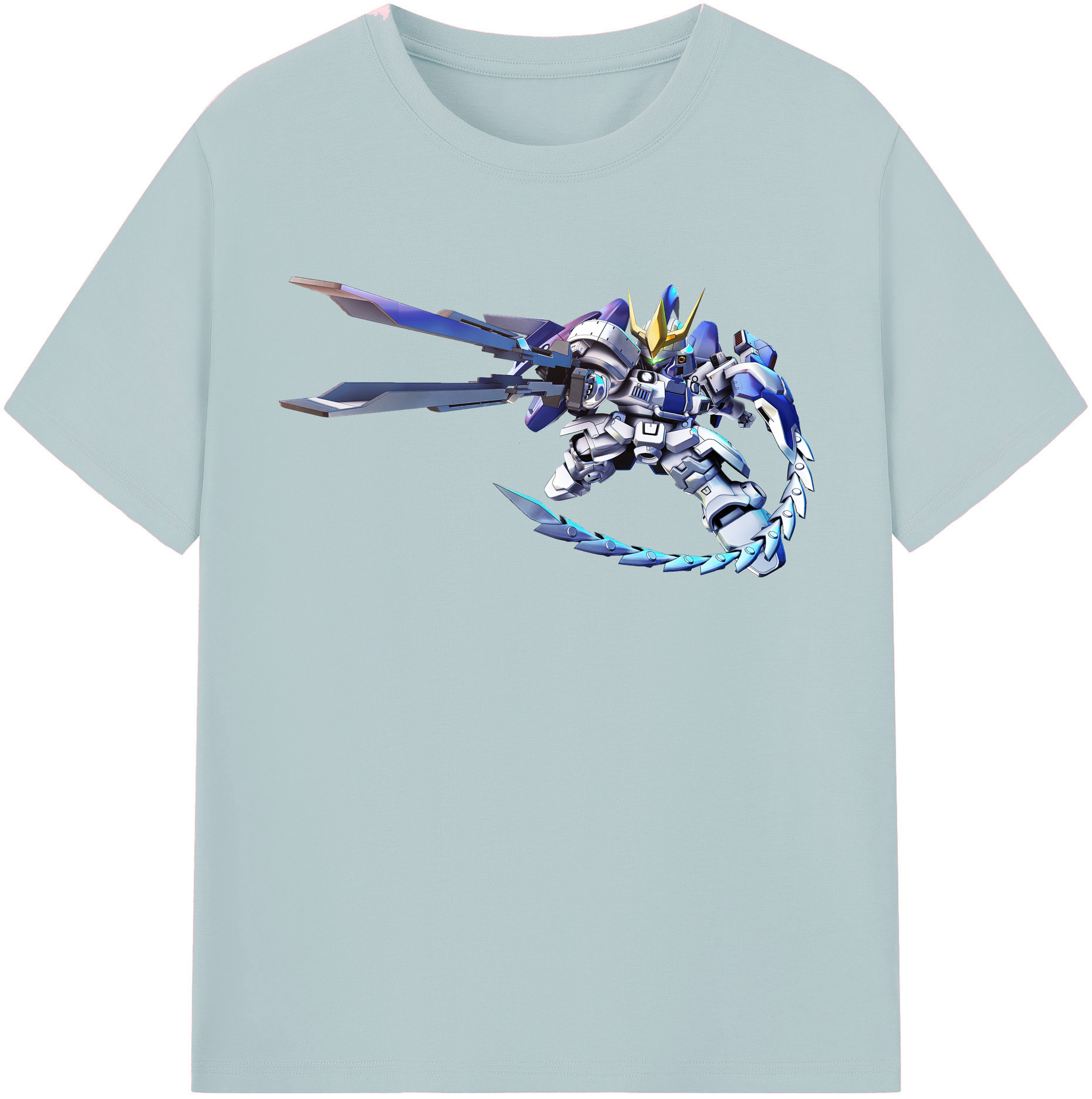 （画像用） 機動戦士ガンダム Mobile Suit Gundam 綿100％半袖Tシャツ（フロントプリント）